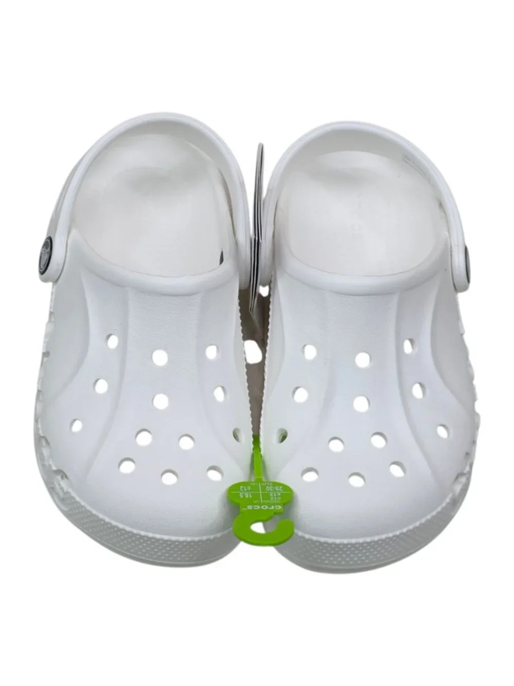 Crocs Baya Clog K Kids Unisex Sz C12 Lightweight Durable Comfort Slip-On Sandals
